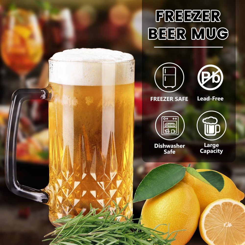 20 oz Ağır Cam Kupa Seti (4'lü - Coffee Tea Set incelemesi ve fiyatı