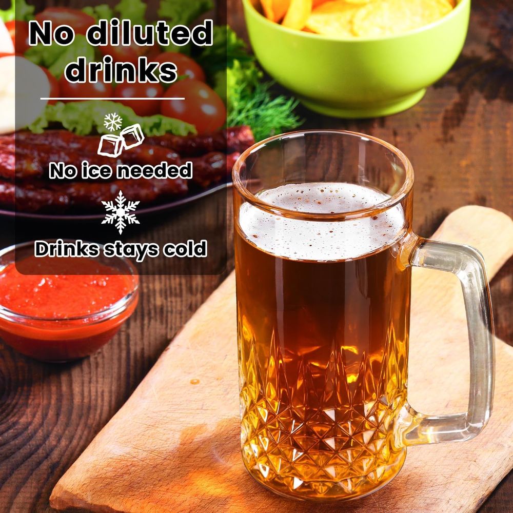 20 oz Ağır Cam Kupa Seti (4'lü - Coffee Tea Set incelemesi ve fiyatı